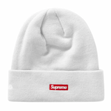 Supreme New Era S Logo Beanie (FW20) White