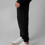 Talentless Heavyweight Embroidered Sweatpants Pitch Black