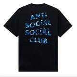 Anti Social Social Club Black Blue Camo Tee