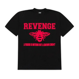 Revenge Friends Tee Black Red