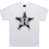 Revenge White R Star Tee