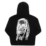 Revenge Durk Bones Hoodie Black