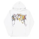 Revenge Durk Painting Hoodie White