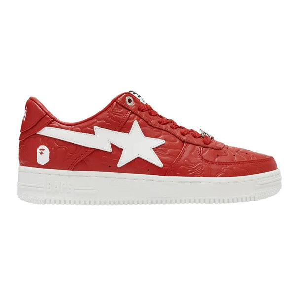 A Bathing Ape Bape Sta Low 3 Line Camo Red by Bape - NWAHype 1 for streetwear Sneakers in USA