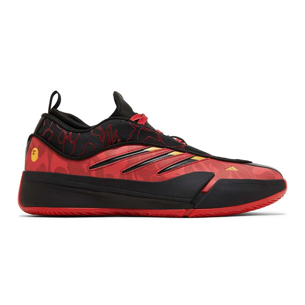 adidas Dame 9 Bape Black Red by Bape - NWAHYPE No.1 for streetwear Sneakers in USA