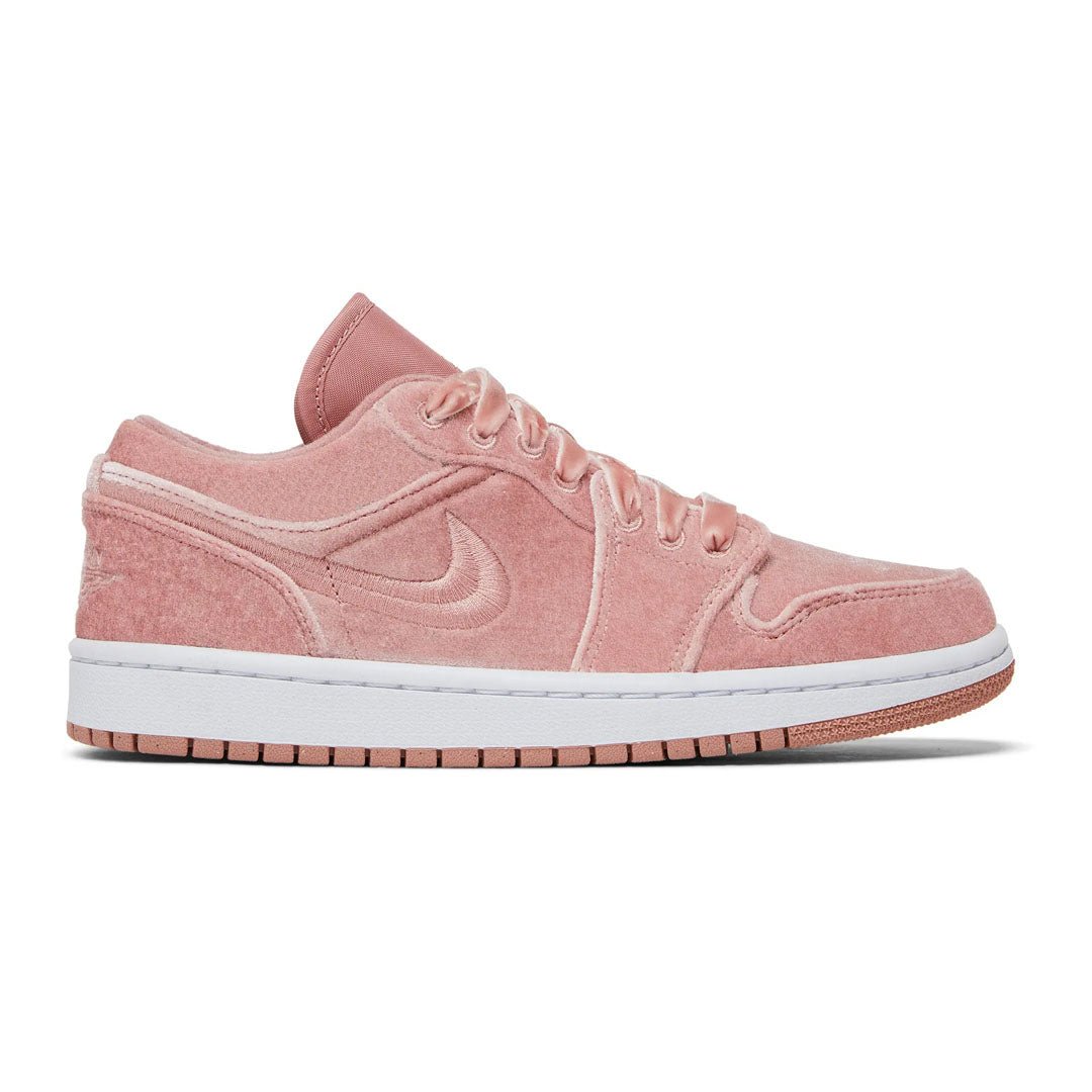 Air Jordan 1 Low SE Pink Velvet (Women's) by Air Jordan - NWAHype 1 for streetwear Sneakers in USA