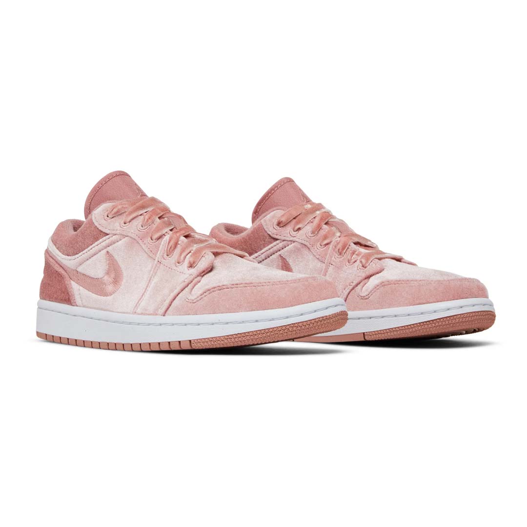 Air Jordan 1 Low SE Pink Velvet (Women's) by Air Jordan - NWAHype 1 for streetwear Sneakers in USA