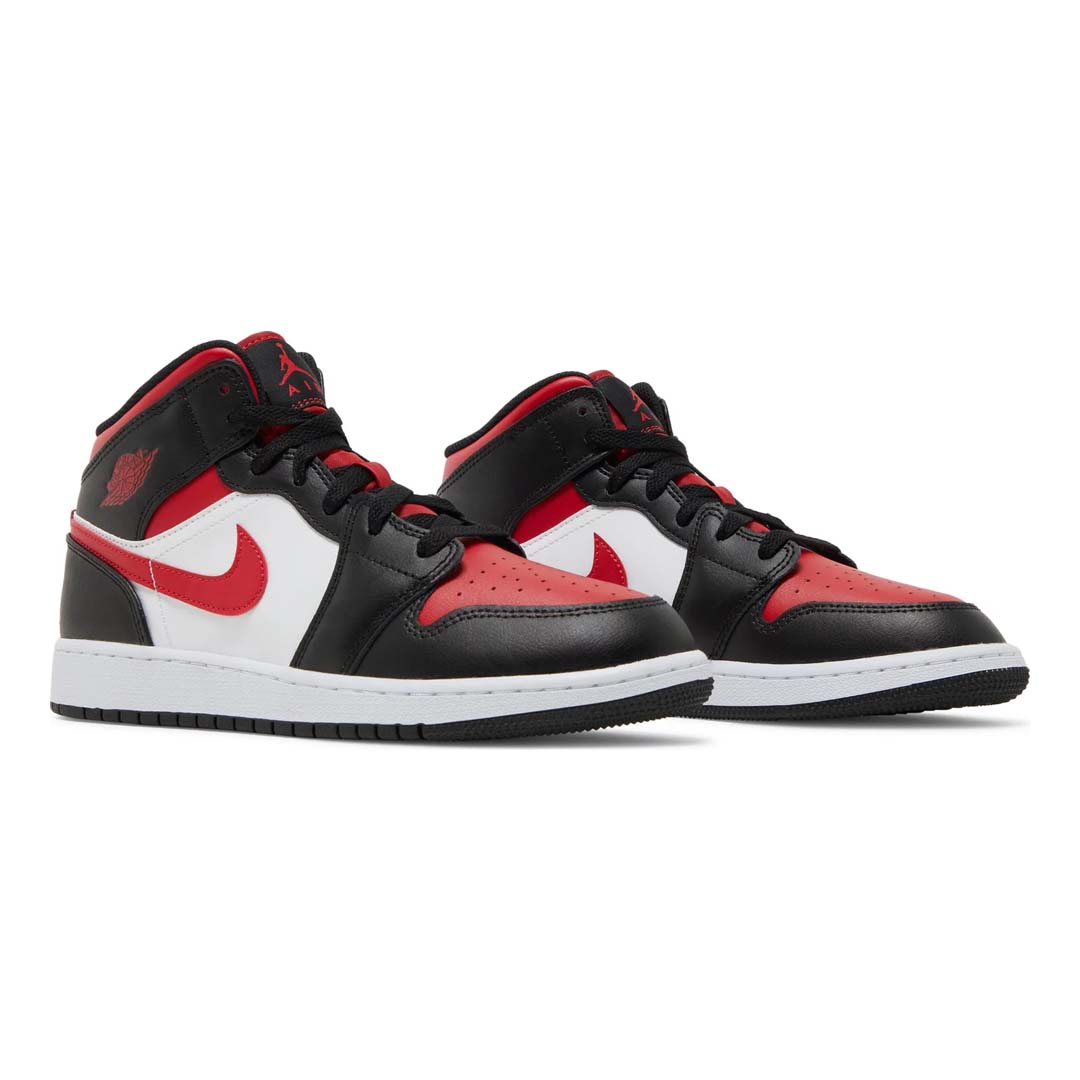 Air Jordan 1 Mid 'Black Fire Red' (PS)(TD) by Air Jordan - NWAHype 1 for streetwear Sneakers in USA
