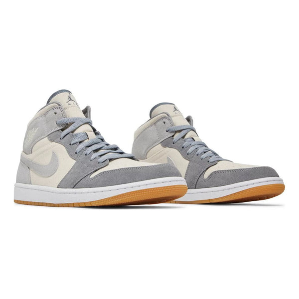 Air Jordan 1 Mid SE 'Coconut Milk Particle Grey' by Air Jordan - NWAHype 1 for streetwear Sneakers in USA