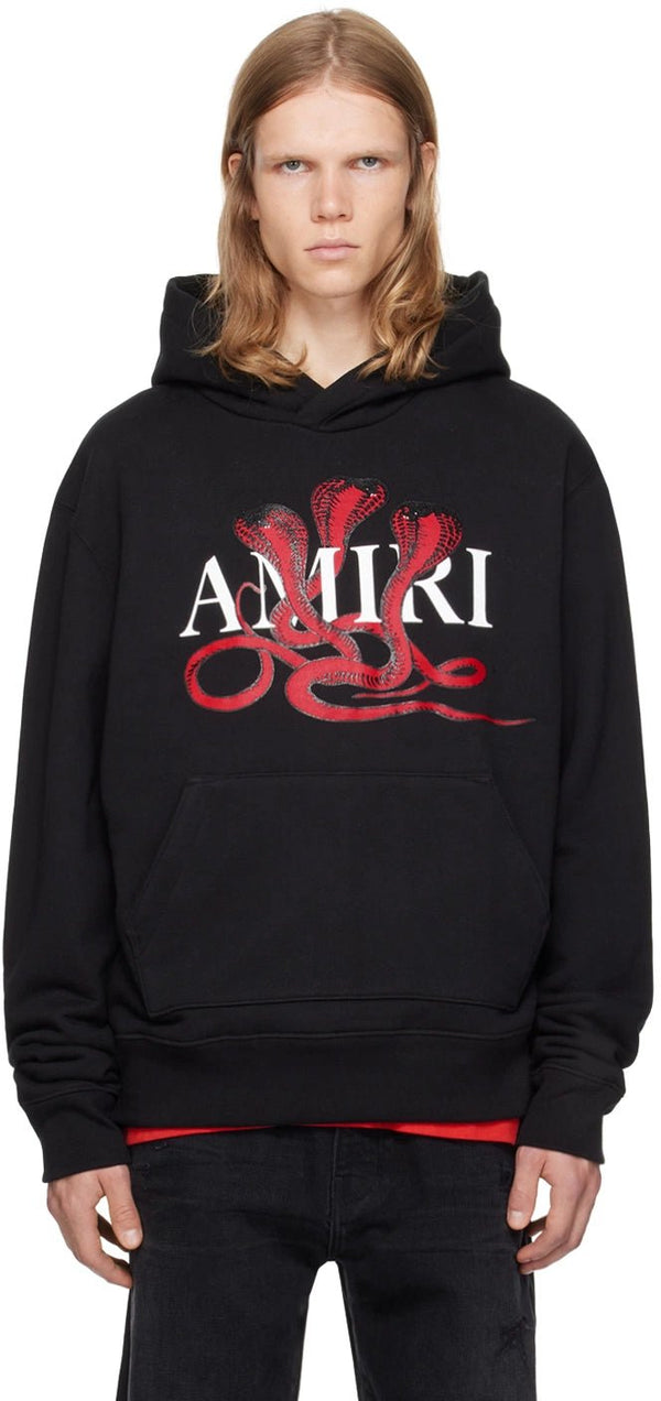 Amiri Poison Hoodie Black Red by Amiri - NWAHYPE No.1 for streetwear Hoodies in USA
