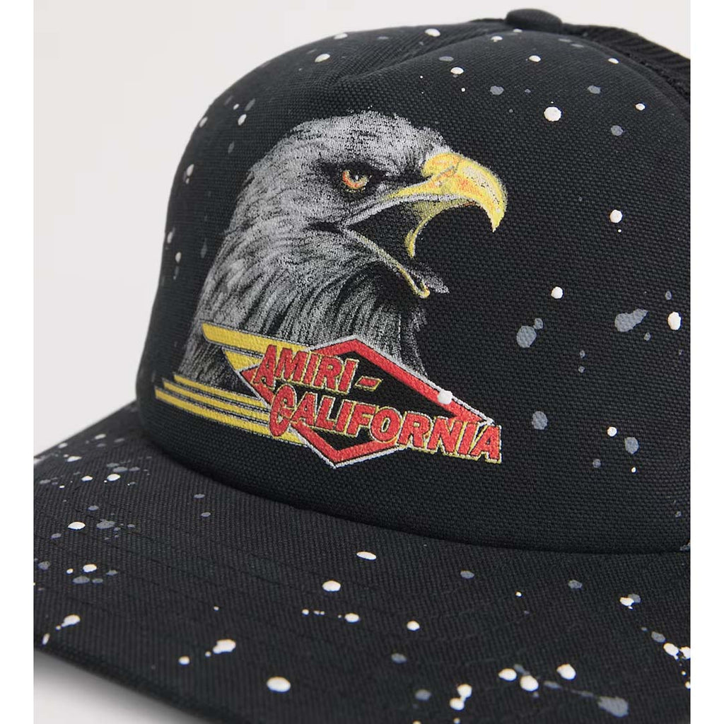 Amiri Vintage Trucker Hat Black by Amiri - NWAHYPE No.1 for streetwear Hats in USA