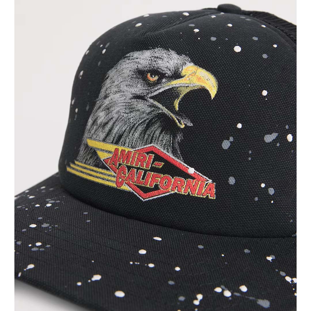 Amiri Vintage Trucker Hat Black by Amiri - NWAHYPE No.1 for streetwear Hats in USA