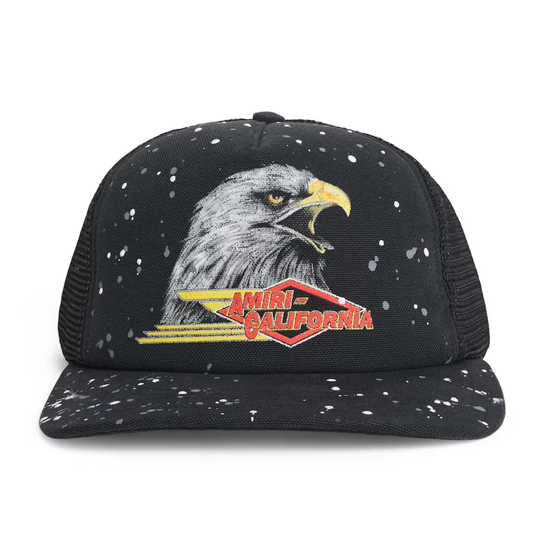 Amiri Vintage Trucker Hat Black by Amiri - NWAHYPE No.1 for streetwear Hats in USA