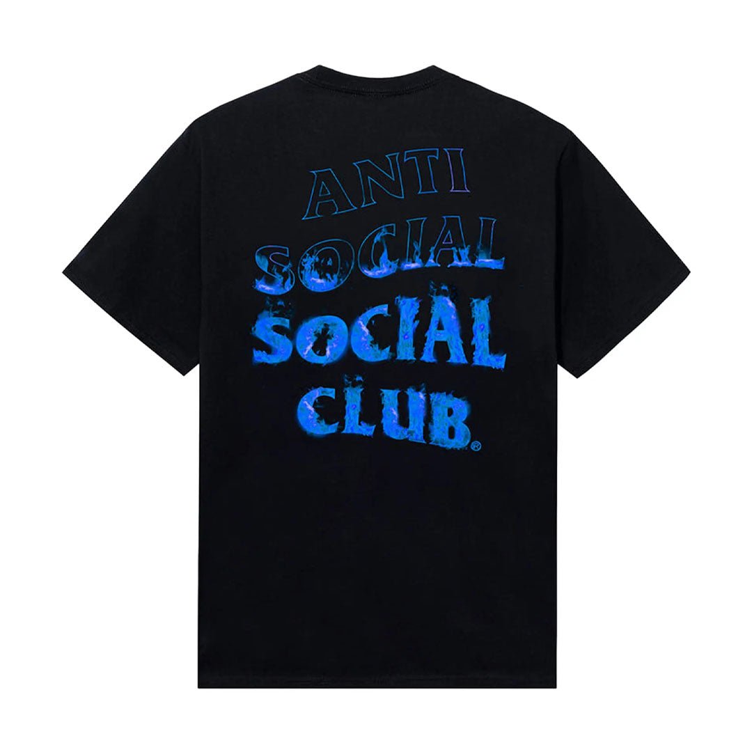 Anti Social Social Club A Fire Inside Black Blue Tee by Anti Social Social Club - NWAHype 1 for streetwear T-Shirts in USA
