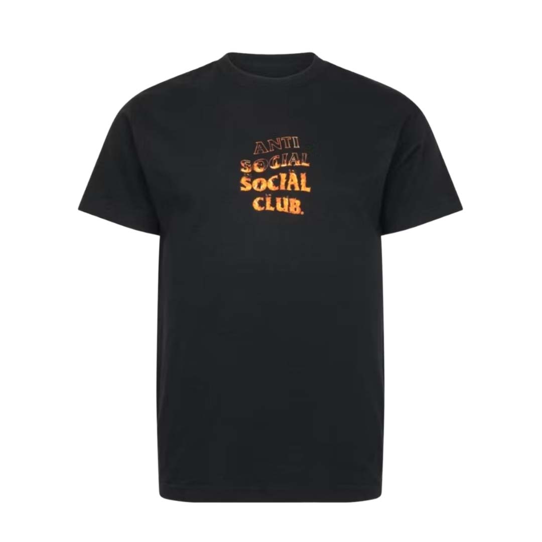 Anti Social Social Club A Fire Inside Tee Black by Anti Social Social Club - NWAHype 1 for streetwear T-Shirts in USA