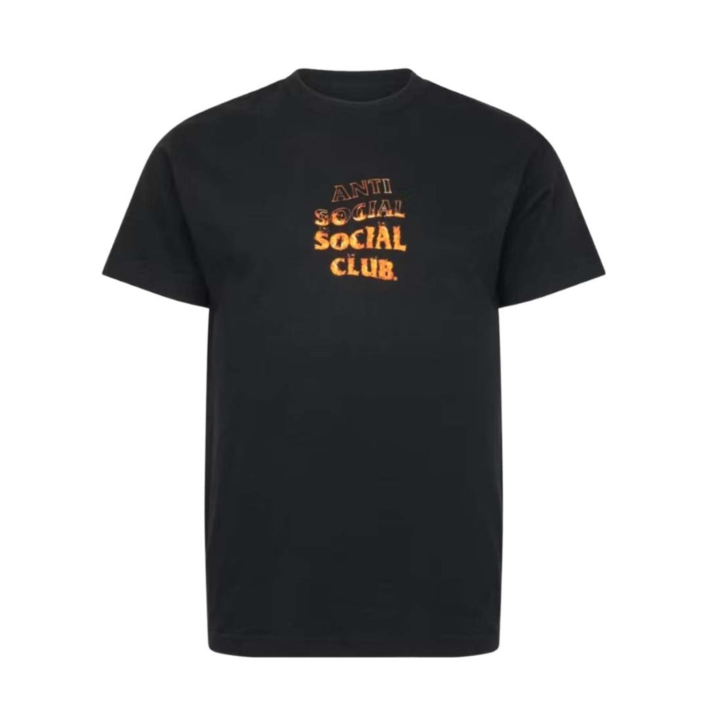 Anti Social Social Club A Fire Inside Tee Black by Anti Social Social Club - NWAHype 1 for streetwear T-Shirts in USA