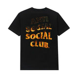Anti Social Social Club A Fire Inside Tee Black by Anti Social Social Club - NWAHype 1 for streetwear T-Shirts in USA