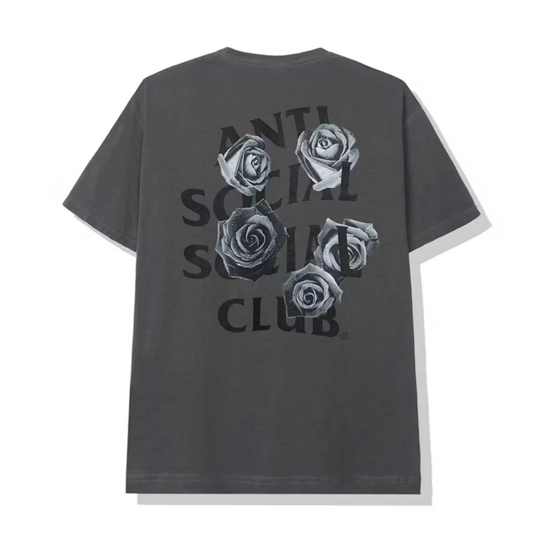Anti Social Social Club Bat Emoji Grey Tee by Anti Social Social Club - NWAHYPE No.1 for streetwear T-Shirts in USA