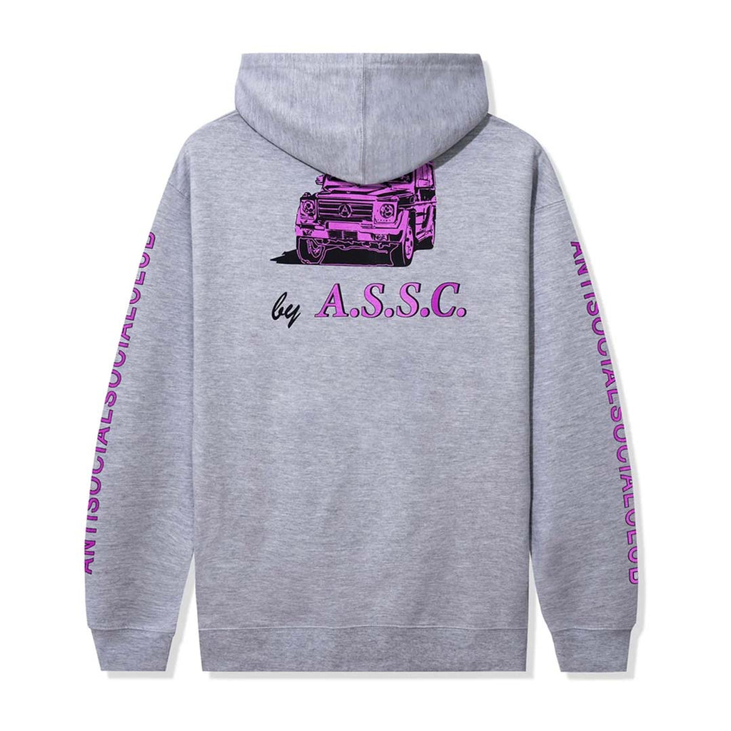 Anti Social Social Club Berlin Grey Hoodie by Anti Social Social Club - NWAHYPE No.1 for streetwear Hoodies in USA