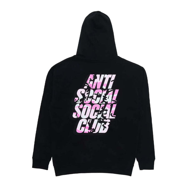 Anti Social Social Club Black Pink Camo Hoodie by Anti Social Social Club - NWAHYPE No.1 for streetwear Hoodies in USA