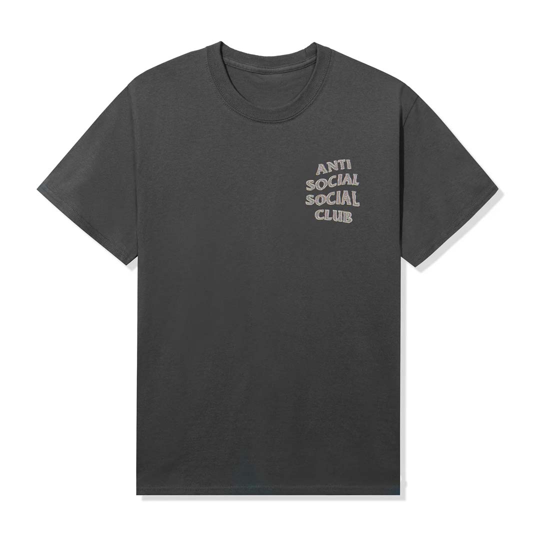 Anti Social Social Club Blurred Lines Tee Grey by Anti Social Social Club - NWAHYPE No.1 for streetwear T-Shirts in USA