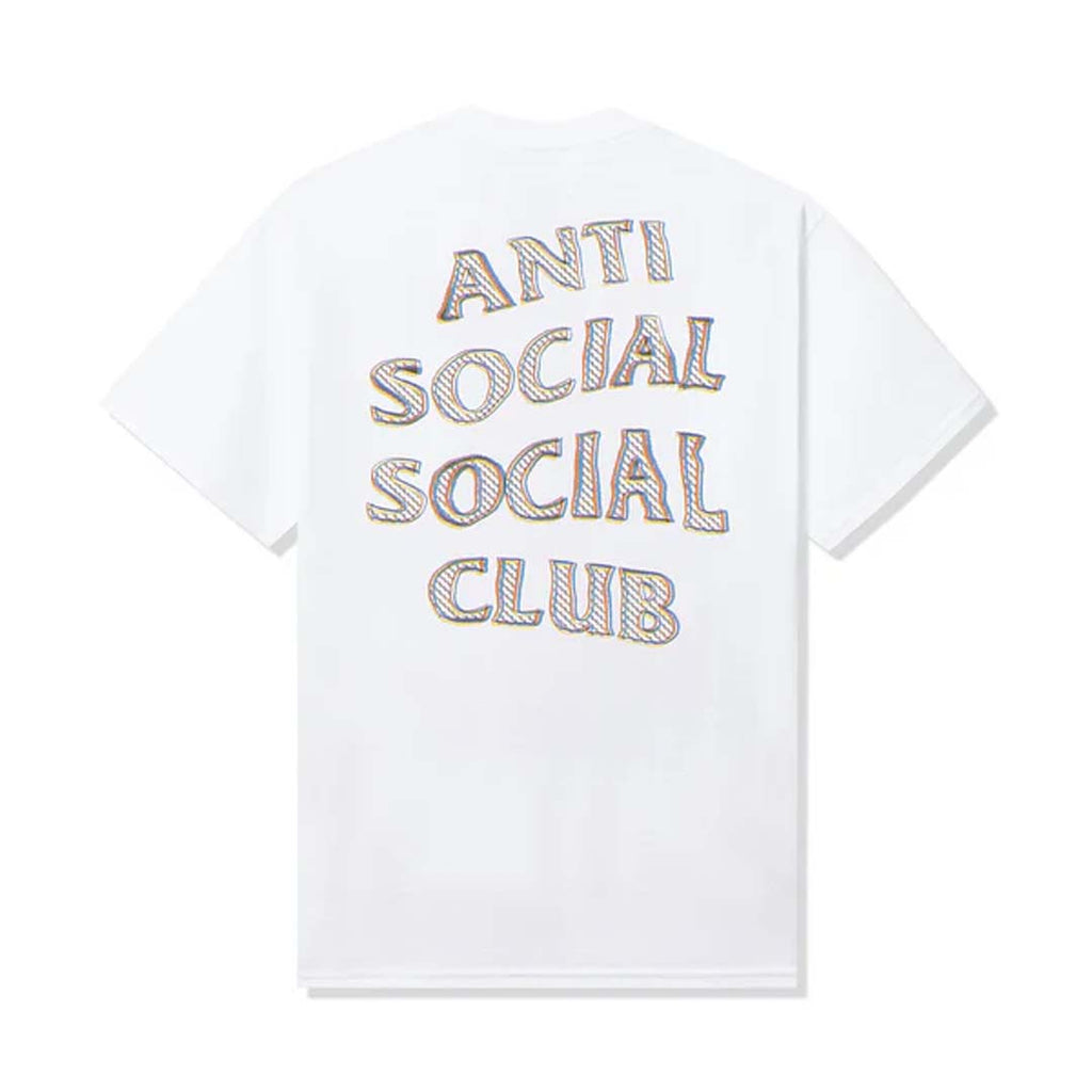 Anti Social Social Club Blurred Lines Tee White by Anti Social Social Club - NWAHYPE No.1 for streetwear T-Shirts in USA