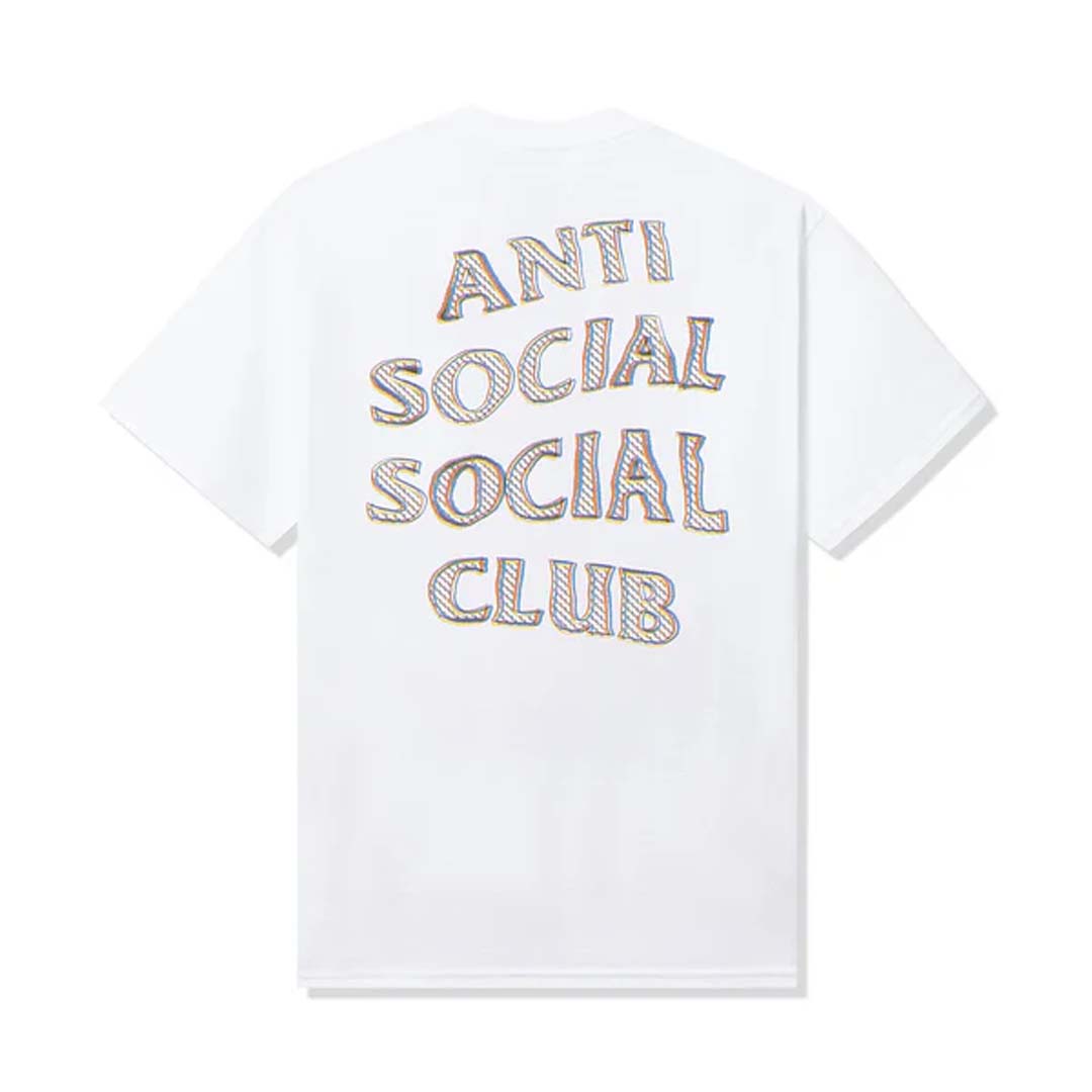 Anti Social Social Club Blurred Lines Tee White by Anti Social Social Club - NWAHYPE No.1 for streetwear T-Shirts in USA