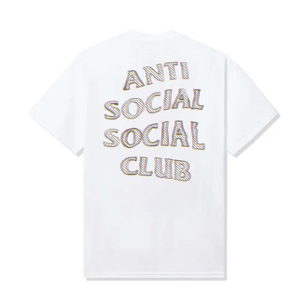 Anti Social Social Club Blurred Lines Tee White by Anti Social Social Club - NWAHYPE No.1 for streetwear T-Shirts in USA
