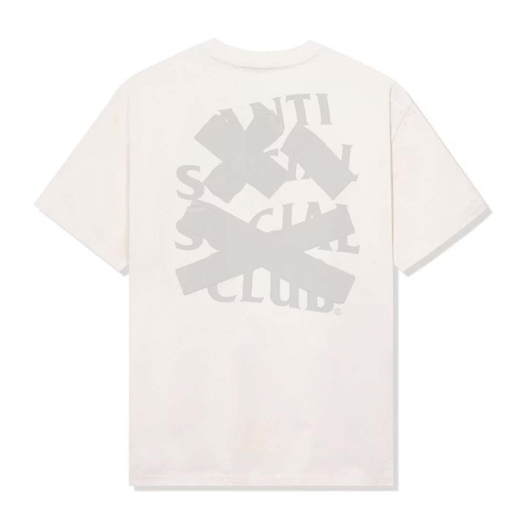 Anti Social Social Club Cancelled Cream Tonal Tee by Anti Social Social Club - NWAHYPE No.1 for streetwear T-Shirts in USA