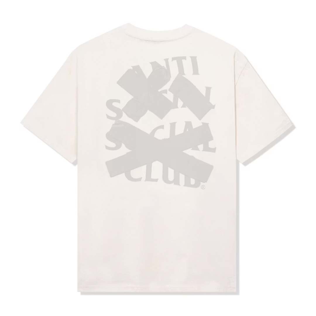 Anti Social Social Club Cancelled Cream Tonal Tee by Anti Social Social Club - NWAHYPE No.1 for streetwear T-Shirts in USA