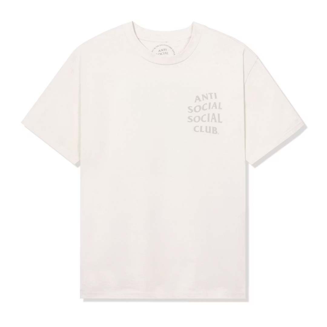 Anti Social Social Club Cancelled Cream Tonal Tee by Anti Social Social Club - NWAHYPE No.1 for streetwear T-Shirts in USA