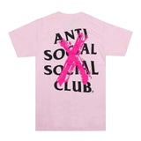 Anti Social Social Club Cancelled Tee 'Pink' by Anti Social Social Club - NWAHype No.1 for streetwear T-Shirts in USA
