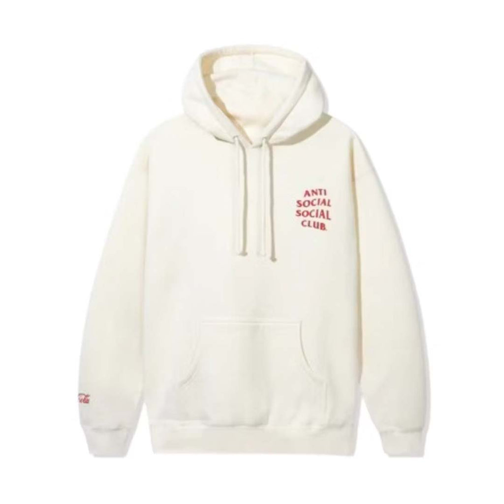 Anti Social Social Club Coca - Cola PB Hoodie Bone by Anti Social Social Club - NWAHype 1 for streetwear Hoodies in USA