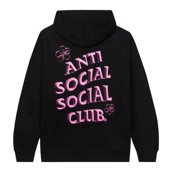 Anti Social Social Club Coral Crush Zip Up Hoodie 'Black' by Anti Social Social Club - NWAHYPE No.1 for streetwear Hoodies in USA