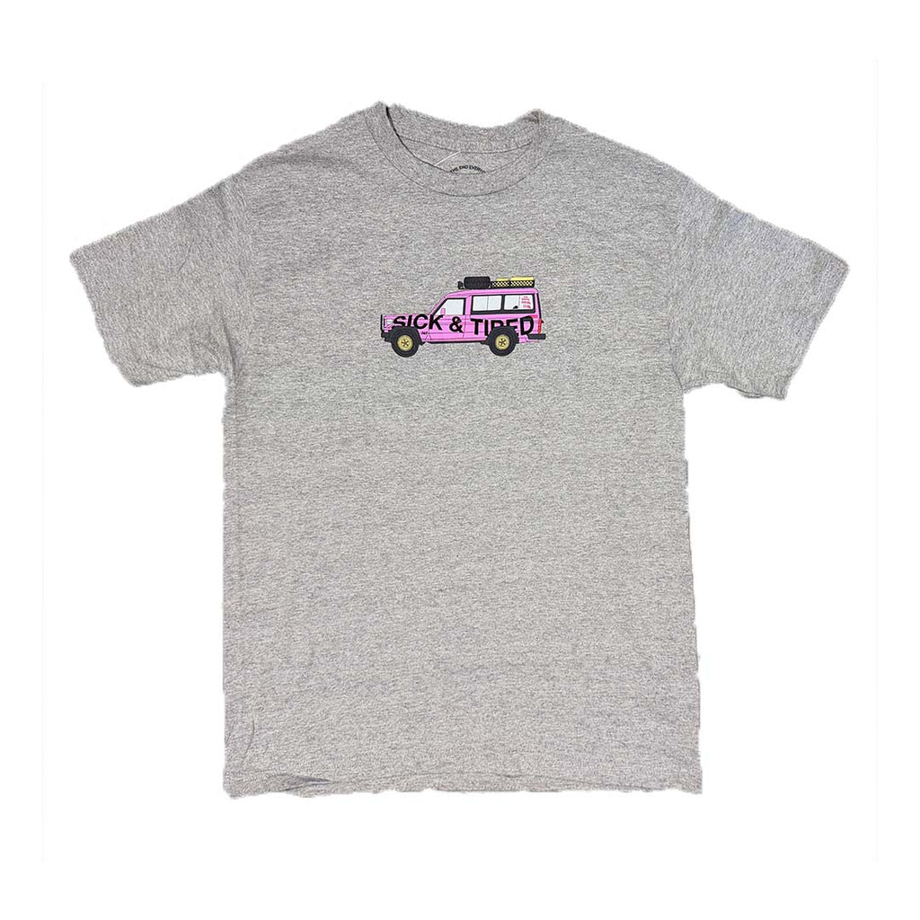 Anti Social Social Club Everyone in LA Grey Tee by Anti Social Social Club - NWAHYPE No.1 for streetwear T-Shirts in USA