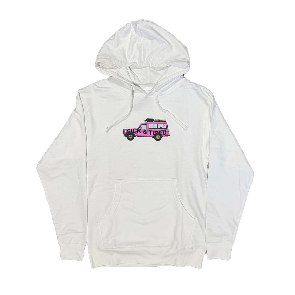 Anti Social Social Club Everyone in LA White Hoodie by Anti Social Social Club - NWAHYPE No.1 for streetwear Hoodies in USA