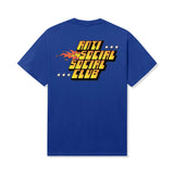 Anti Social Social Club Granted Flames Tee Blue by Anti Social Social Club - NWAHype No.1 for streetwear T-Shirts in USA