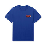 Anti Social Social Club Granted Flames Tee Blue by Anti Social Social Club - NWAHype No.1 for streetwear T-Shirts in USA