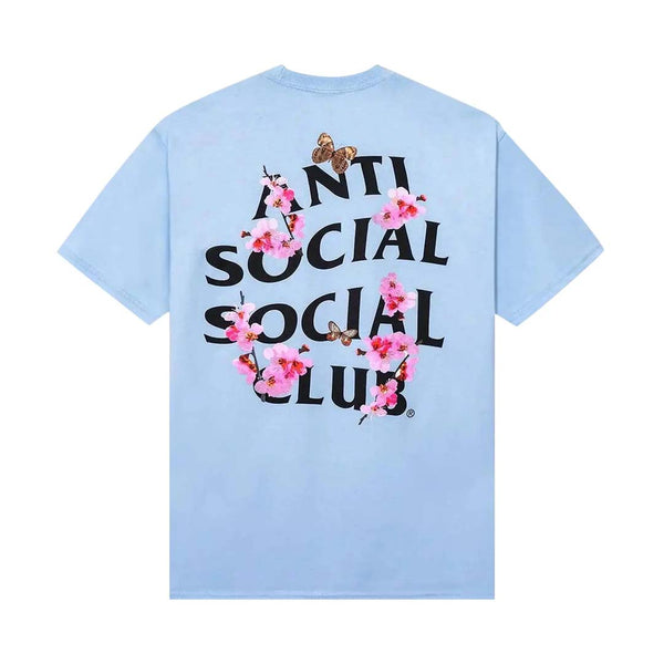 Anti Social Social Club Kkoch Tee Blue by Anti Social Social Club - NWAHYPE No.1 for streetwear T-Shirts in USA
