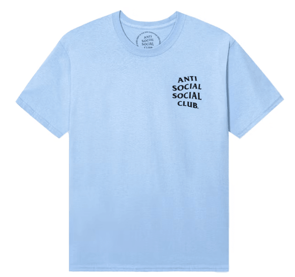 Anti Social Social Club Kkoch Tee Blue by Anti Social Social Club - NWAHYPE No.1 for streetwear T-Shirts in USA