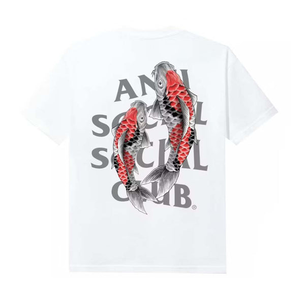 Anti Social Social Club Koi Garden 3M White Tee by Anti Social Social Club - NWAHYPE No.1 for streetwear T-Shirts in USA