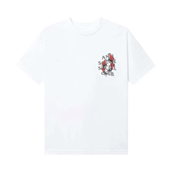 Anti Social Social Club Koi Garden 3M White Tee by Anti Social Social Club - NWAHYPE No.1 for streetwear T-Shirts in USA