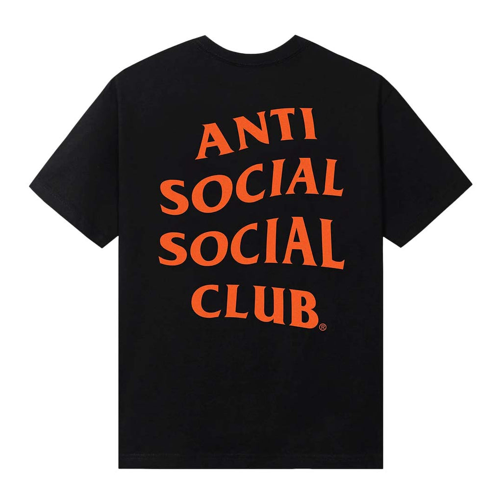 Anti Social Social Club Mind Games Black Orange Tee by Anti Social Social Club - NWAHYPE No.1 for streetwear T-Shirts in USA