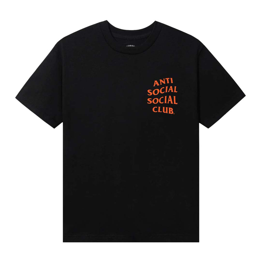 Anti Social Social Club Mind Games Black Orange Tee by Anti Social Social Club - NWAHYPE No.1 for streetwear T-Shirts in USA