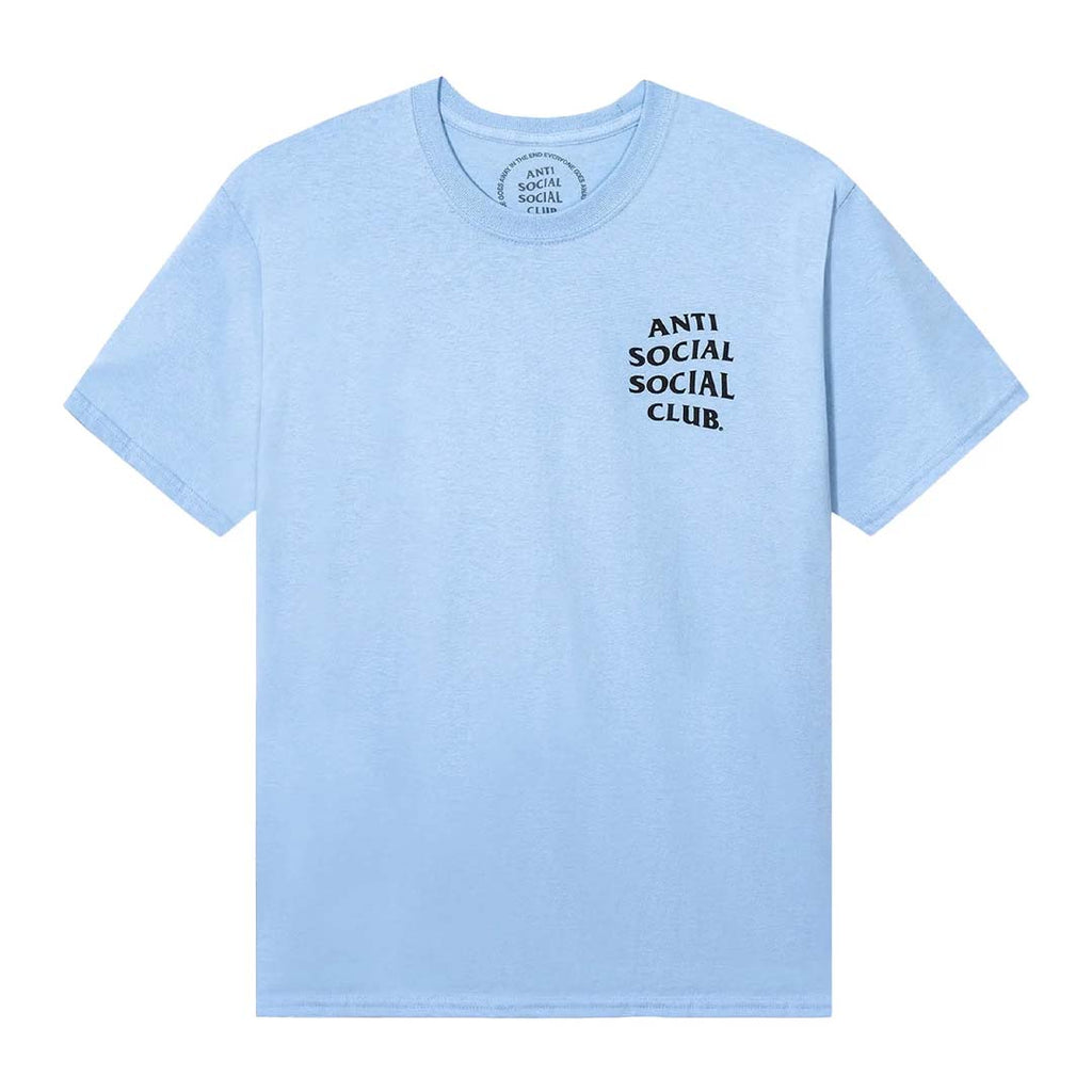 Anti Social Social Club Mind Games Blue Tee by Anti Social Social Club - NWAHYPE No.1 for streetwear T-Shirts in USA