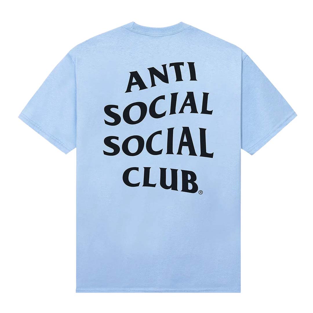 Anti Social Social Club Mind Games Blue Tee by Anti Social Social Club - NWAHYPE No.1 for streetwear T-Shirts in USA