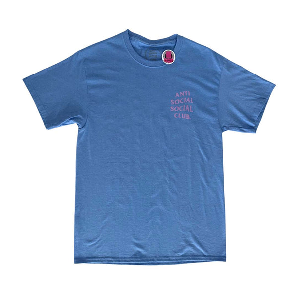 Anti Social Social Club Mind Games Carolina Blue Pink Tee by Anti Social Social Club - NWAHYPE No.1 for streetwear T-Shirts in USA