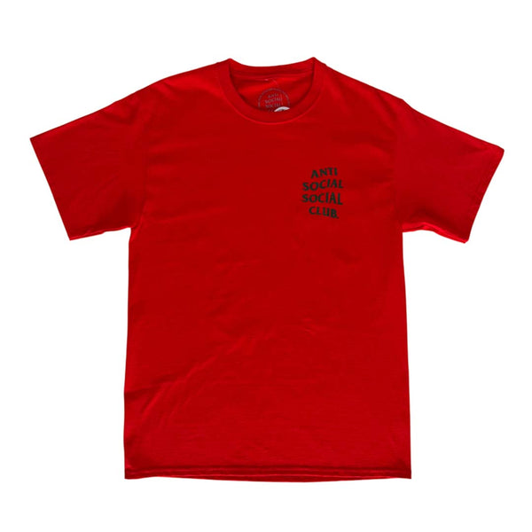 Anti Social Social Club Mind Games Fiery Red Tee by Anti Social Social Club - NWAHYPE No.1 for streetwear T-Shirts in USA