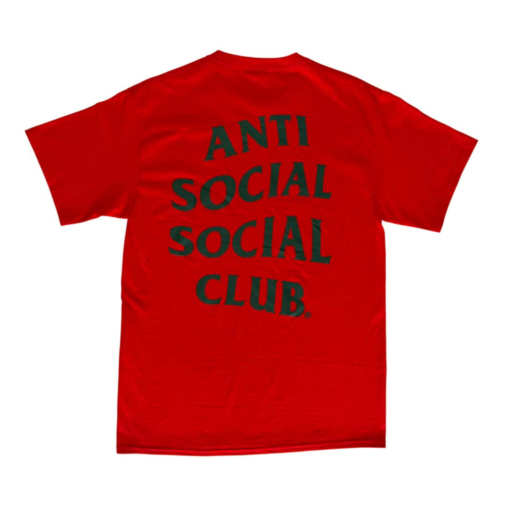 Anti Social Social Club Mind Games Fiery Red Tee by Anti Social Social Club - NWAHYPE No.1 for streetwear T-Shirts in USA
