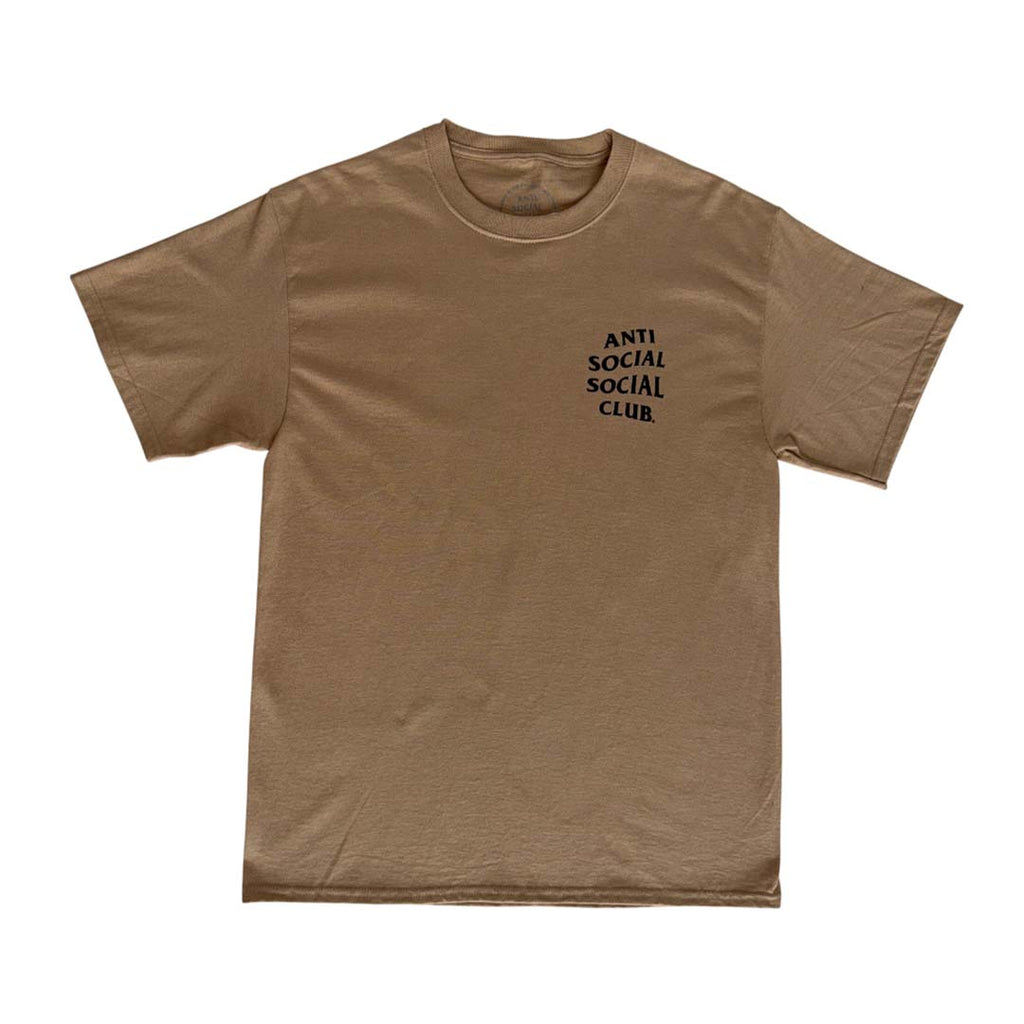 Anti Social Social Club Mind Games Sand Tee by Anti Social Social Club - NWAHYPE No.1 for streetwear T-Shirts in USA
